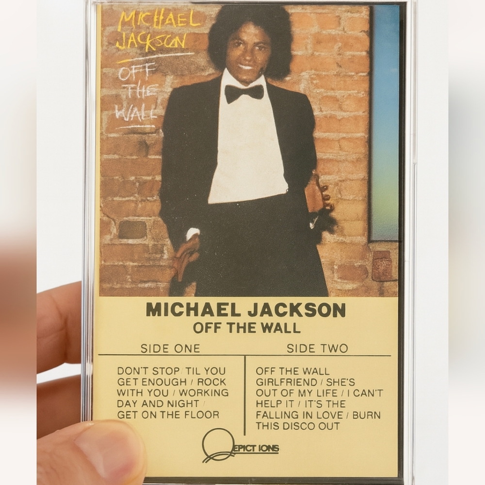 Michael Jackson Off The Wall Cassette